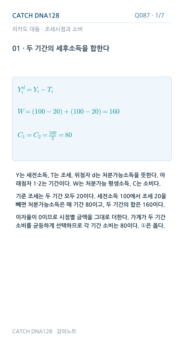 Q087 reading 1